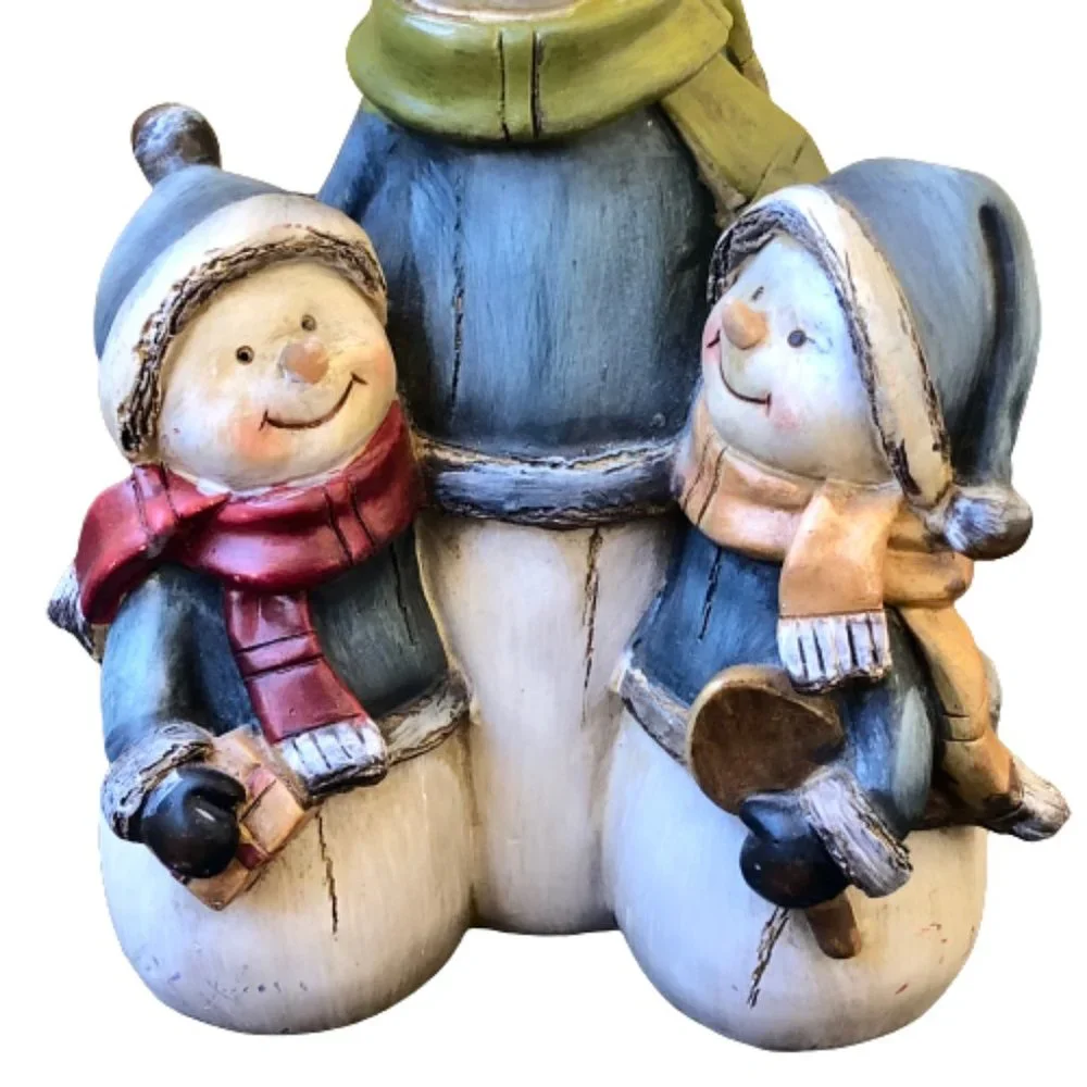 Snowman Figurine Christmas Decor 7